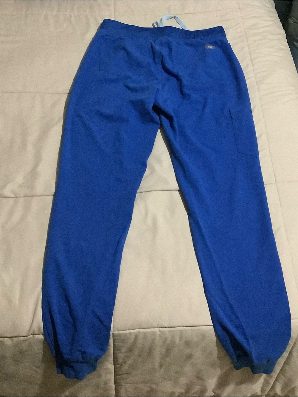Figs Scrub Royal Blue HW Zamora Joggers Small Tall - Picture 2 of 3